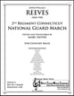 2nd Regiment CT NG March Concert Band sheet music cover